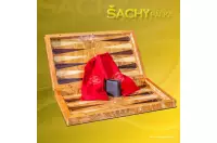 Elegancki włoski Backgammon Giglio Asla